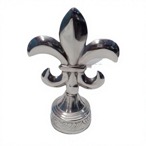 Decorative <b>Object</b> Movable Solid Aluminium Lily Sculpture Table Accent Decorative Lily Sculpture Custom Design Elegant Design - Product Image 1
