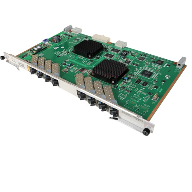 8-Port GPON Board GPBD with Class C+ SFP 1:128 Split Ratio 2.488Gbit/s Transmit Speed for MA5600T OLT