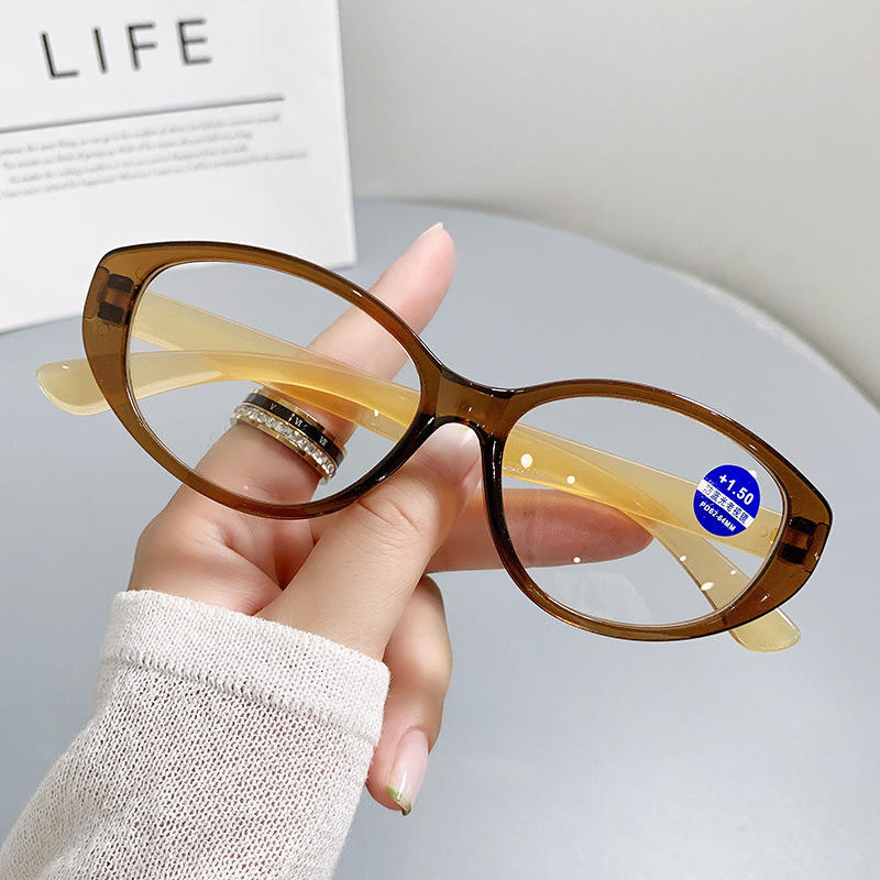 Big Frame Blue Light Blocking Reading Glasses Men Women Eco-friendly Material Cat Eye Reading Glasses