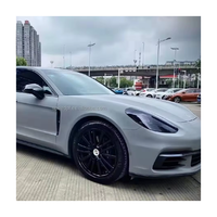 Vinyl Wrap Pet Perekat Sendiri Anti Gores 1.52*18m Matte Satin Ultimate Flat Nardo Grey Pembungkus Mobil Vinyl Film Mobil