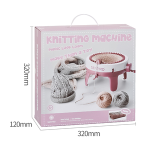 Machines à tisser créatives à 40 aiguilles pour le tricot et la couture, jouets cylindriques en laine pour la création artisanale - Product Image 6