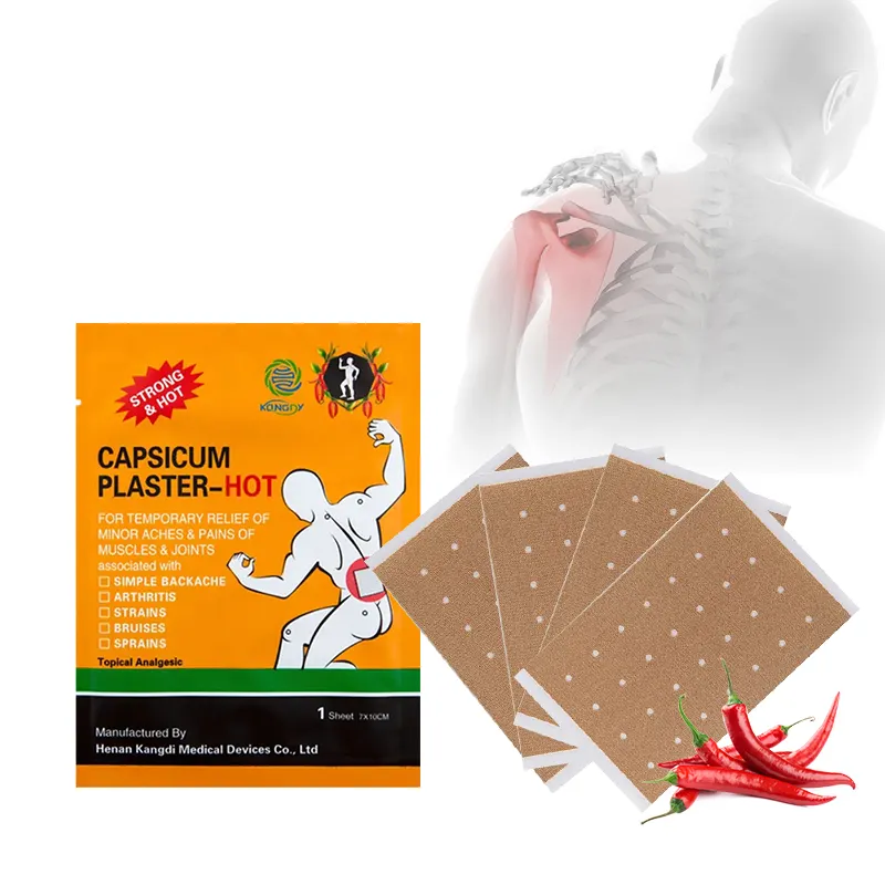 Cerotto per alleviare il dolore alla schiena del fornitore della porcellana e approvato per alleviare il dolore muscolare patch per il dolore alla spalla