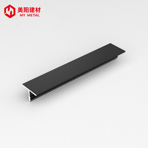 Pabrik Aluminium dekoratif <span class=keywords><strong>T</strong></span> <span class=keywords><strong>Bar</strong></span> ubin dinding tepi memangkas aksesoris profil untuk dinding Interior ubin keramik Dekorasi - Product Image 3