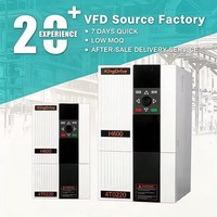 Controlador de Velocidad KingDrive 220V Monofásico a Trifásico 380V 4KW-11KW para Motor AC de Mesa CNC, Proveedor Oro, Certificado CE