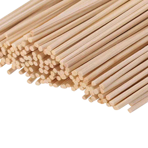 Mới đến màu xám màu sậy thanh 4mm 30cm Đen Polyester khuếch tán thanh thân thiện với môi trường Sola hoa trang trí sậy thanh - Product Image 5