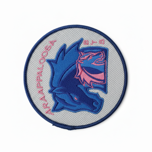 Patchs d'étiquette brodés en tissu sergé à repasser pour sacs à dos et bagages - Product Image 1