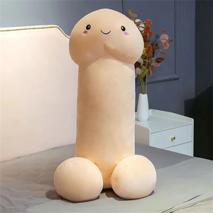 Peluche pénis personnalisée simulation peluche pénis réel peluche câlin oreiller en peluche sexy cadeaux intéressants pour les femmes - Product Image 2
