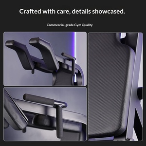 เครื่องแฮ็กสควอทแบบตั้งตรงสำหรับออกกำลังกายขา ผลิตจากเหล็กอย่างดี เหมาะสำหรับการฝึกสร้างกล้ามเนื้อ - Product Image 4