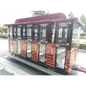 चीन के शीर्ष निर्माता आकर्षण पर्यटक डीजल इलेक्ट्रिक रोड ट्रेन - Product Image 5