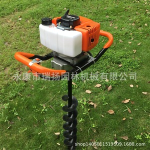 Desbrozadora CG520 de 52 cc y 2 tiempos a gasolina, de grado profesional, con perforadora de tierra - Product Image 4