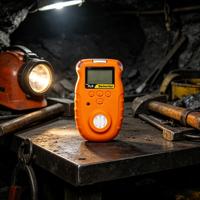 Detektor Gas BX176 CO H2S O2 Sensor Gas Mudah Terbakar, Detektor Multi Gas Portabel Akurasi Tinggi dengan Alarm Cahaya