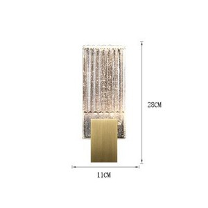 Modern Minimalist All-Copper Crystal Wall <b>Lamp</b> Light Luxury for Living Room Bedroom <b>Study</b>; Designer Creative Wall <b>Lamp</b> - Product Image 6