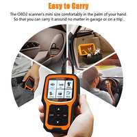 Herramienta de diagnóstico automotriz OBD 2, autoescáner OM126 EOBD JOBD OBD2, Analizador de motor profesional