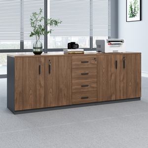 Armoire de salon haute capacité Design moderne en bois - Product Image 2