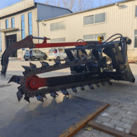 Nueva Zanjadora Agrícola de 3 Puntos Montada en Tractor, Accionada por Toma de Fuerza (PTO), con Caja de Engranajes de Alta Precisión y Nivel de Seguridad Superior para Uso en Zanjas