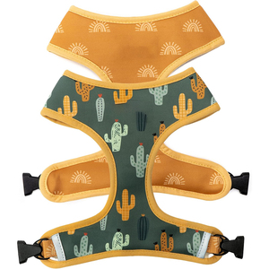 Luxury Polyester <b>Dog</b> <b>Harness</b> and Leash Set with Vest Adjustable <b>Custom</b> Design Personalized All Season OEM - Product Image 1