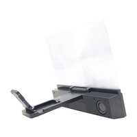 Portable 12 Inch 3D HD Amplifier Magnifier Enlarged Folding Design for Phone for Cell Phone Movies Videos Gaming