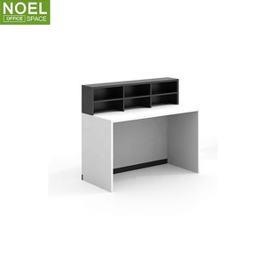 Fabricación <span class=keywords><strong>profesional</strong></span> SC blanco MFC Recepción de oficina Escritorio - Product Image 5
