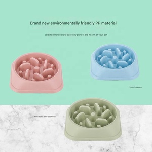 Minerva usine en Stock matériau PP écologique ne glisse pas colonne de consommation lente chat de compagnie chien consommant de l'énergie bol d'alimentation lente - Product Image 4