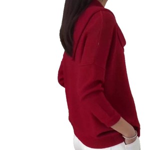 Pull à manches longues de couleur unie pour femme, coupe ample, style coréen, automne-hiver, S M L XL XXL 3XL - Product Image 5