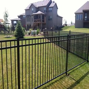 Piquete de metal galvanizado <span class=keywords><strong>Corten</strong></span> negro impermeable con recubrimiento en polvo <span class=keywords><strong>Precio</strong></span> de cercado de <span class=keywords><strong>acero</strong></span> tubular <span class=keywords><strong>Valla</strong></span> de <span class=keywords><strong>acero</strong></span> tubular - Product Image 2