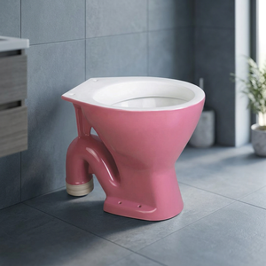 WC en céramique double vitrosa noir rustique pour salles de bain modernes - Vente en gros - Product Image 4