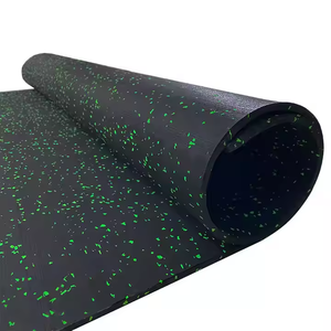 Kích thước tùy chỉnh không độc hại chống trượt EPDM cao su phòng tập thể dục sàn Mat bảo vệ thể thao cuộn cho phòng tập thể dục sử dụng gạch lát sàn cao su cho phòng tập thể dục - Product Image 1