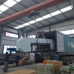 Sierra de cinta horizontal hidráulica de alta resistencia para cortar madera de gran tamaño en aserraderos - Product Image 6