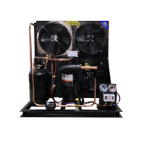 Usine directe haute efficacité 3-15Hp refroidisseur d'eau refroidi par air congélateur stockage à froid Machine unités de compresseur avec une capacité de 2,5 tonnes