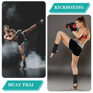 Durable Épais Kickboxing MMA Pied Brace Support Garde Compression Muay <span class=keywords><strong>Thai</strong></span> <span class=keywords><strong>Boxe</strong></span> Cheville Soutien - Product Image 6