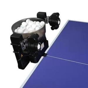 Máquina lanzapelotas de ping pong de doble cabezal HuiPang S-1001, entrenador automático multivoltaje para práctica de tenis de mesa - Product Image 4