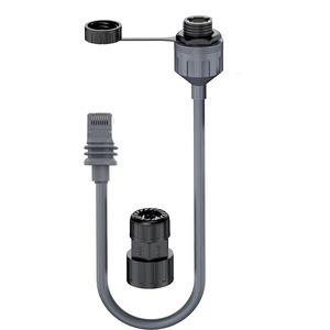 <span class=keywords><strong>Cable</strong></span> Acoplador RJ45 Impermeable IP68 <span class=keywords><strong>para</strong></span> Starlink Gen <span class=keywords><strong>3</strong></span> - Adaptador Ethernet <span class=keywords><strong>para</strong></span> Exteriores <span class=keywords><strong>de</strong></span> 0.5M con Sello <span class=keywords><strong>de</strong></span> Silicona - Product Image 1