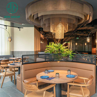 Ron Group - Mobilier commercial moderne sur mesure en bois pour hôtels, tables et chaises, sièges de banquette pour cafés et restaurants