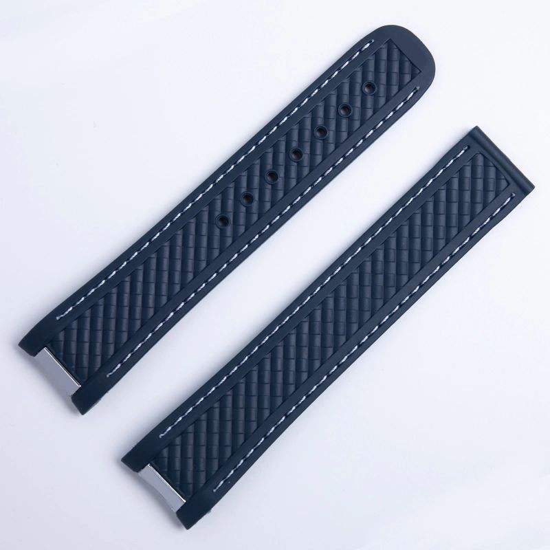 เส้นสีน้ำเงิน + ขาว