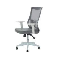 Fauteuil de direction à dossier haut, fournisseur chinois, chaise de bureau moderne en tissu avec accoudoirs réglables et pivotants
