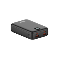 Banque d'alimentation portable de petite taille, mini taille réelle, 20000mAh, charge rapide, QC 3.0, PD20W, chargeur de téléphone portable