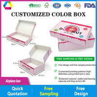 Caja de Embalaje de Ropa Ecológica Certificada, Caja de Envío de Prendas con Impresión Personalizada para Camisetas, Entrega de Ropa en Comercio Electrónico