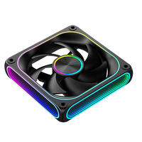 Ventilador RGB ARGB XINMAI de 120 mm para PC, Refrigeración para Juegos, Enfriador de Caja, Luz LED de 12 V, Espejo, Ventilador de Refrigeración para CPU, Logotipo Personalizado de Fábrica