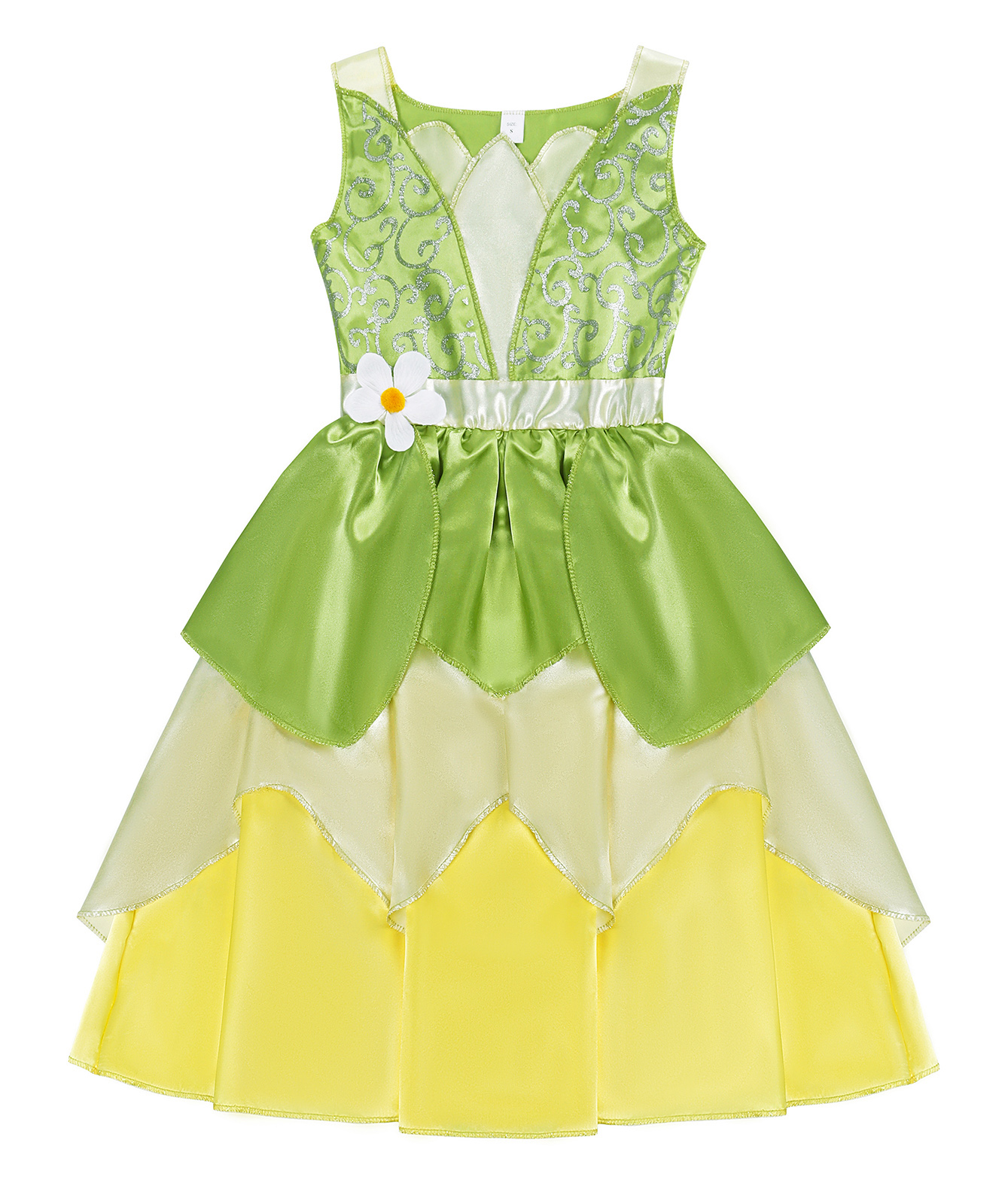 open lace back dress Amazon.com: Disney Princess and the Frog Tiana Infant Costume main image 1