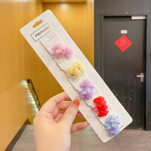 Vendita calda New Cute Princess Flower Fruit Animal Little Girl elastici per <span class=keywords><strong>capelli</strong></span> in gomma - Product Image 3