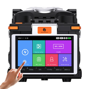 Máquina de empalme de fibra óptica FTTH de 6S con alineación de núcleo de fibra y 6 motores M5, suministro de fábrica, máquina de soldadura de fibra para FTTH - Product Image 1
