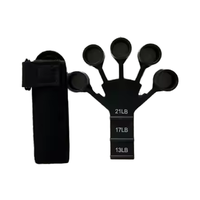 Entrenador de Fuerza de Agarre de Silicona con Logotipo Personalizado, Fortalecedor de Dedos y Antebrazos, Agarraderas de Mano para Terapia y Uso Doméstico