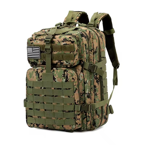 กระเป๋าเป้สะพายหลังลาย<span class=keywords><strong>พราง</strong></span>อ็อกซ์ฟอร์ด 45 ลิตร สำหรับเดินป่ากลางแจ้ง กระเป๋าเป้ความจุขนาดใหญ่ น้ำหนักเบา กันน้ำ - Product Image 4
