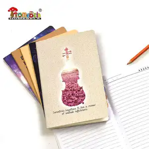 Toplu satış ucuz özel baskı logosu fantezi öğrenciler için 100 yaprak günlüğü yazma notebooklar