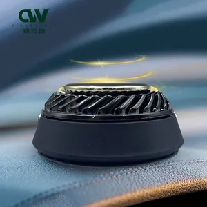 2023 New Design Auto Rotating Car Perfume Solar Air Freshener Long Lasting Fragrance