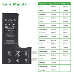 Kara Manda venta al por mayor teléfono móvil batería celular para <span class=keywords><strong>iPhone</strong></span> batería Chips <span class=keywords><strong>iPhone</strong></span> <span class=keywords><strong>11Pro</strong></span> batería celular sin placa BMS - Product Image 3