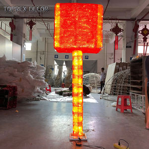 Toprexdecor Café Maison Jardin Ferme Extérieur Boîte <span class=keywords><strong>aux</strong></span> <span class=keywords><strong>lettres</strong></span> Signalisation Décoration Lumières de Noël LED - Product Image 3