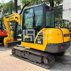 Mini <span class=keywords><strong>Escavatore</strong></span> Komatsu PC56-7 <span class=keywords><strong>Escavatore</strong></span> Cingolato PC56-7 da 5,3 Tonnellate <span class=keywords><strong>Escavatore</strong></span> Idraulico <span class=keywords><strong>Manuale</strong></span> - Product Image 1