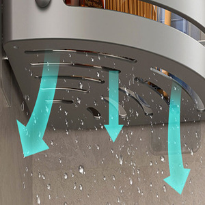Espositori multistrato per casa a parete cucina bagno di stoccaggio sistemi di scaffalature per treppiede portaoggetti - Product Image 6