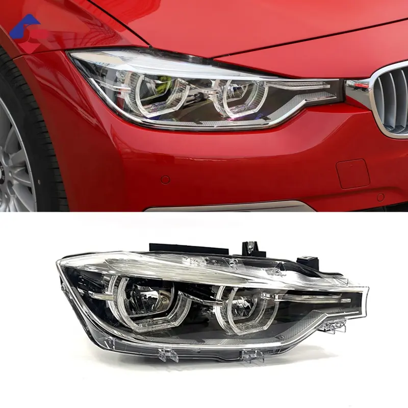 ハロゲンからキセノンへオリジナルの車の照明アクセサリーヘッドライトLEDBMW F30 F335シリーズ330I320325328 2016-2018